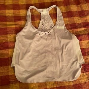 Gymshark light grey tank top